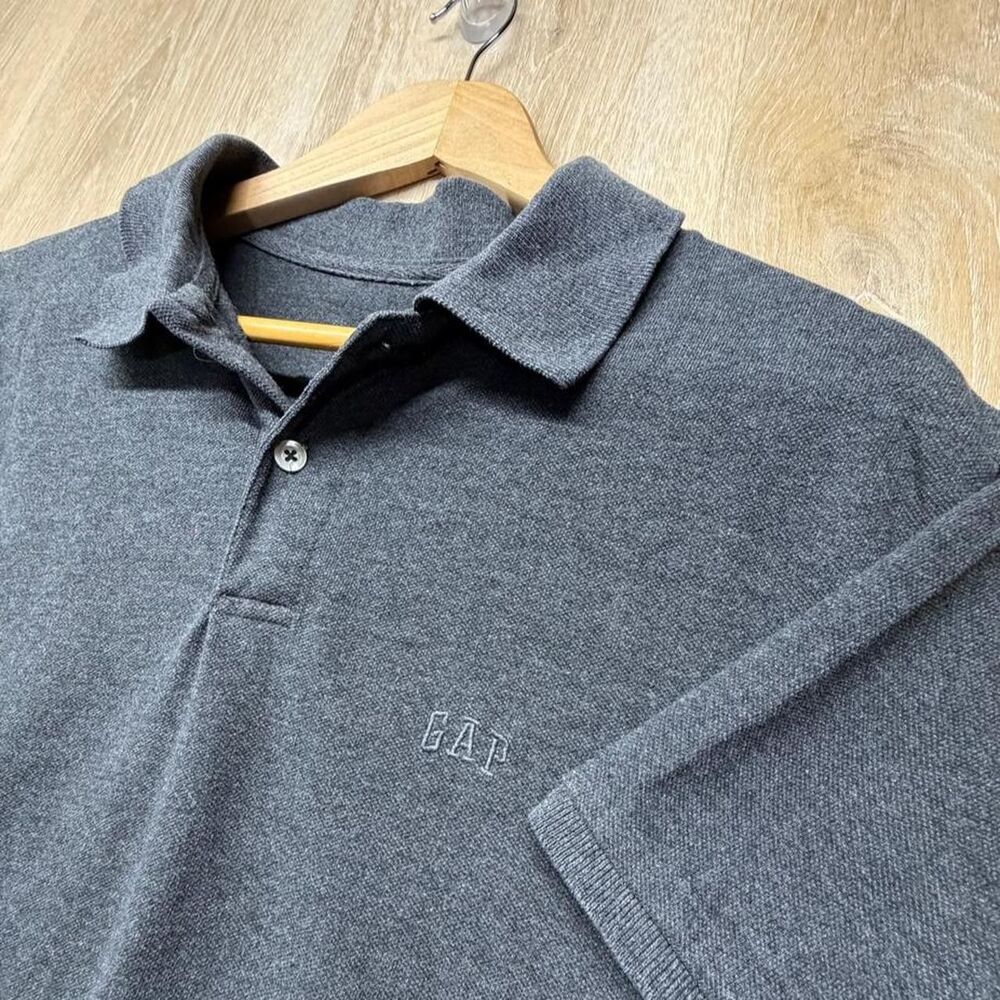 Gap Men's Grey Polo-shirts